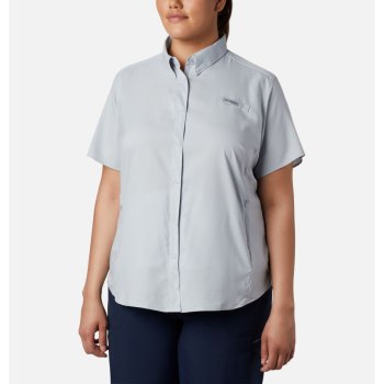 Dámské Košile Columbia PFG Tamiami II Short Sleeve Plus Size Šedé OXRWBJ264